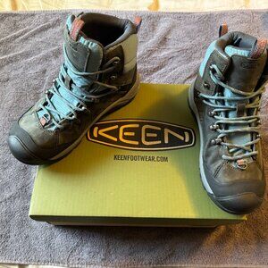 Keen Women's Revel IV Polar Waterproof Boot, Magnet/North Atlantic, size 8.0
